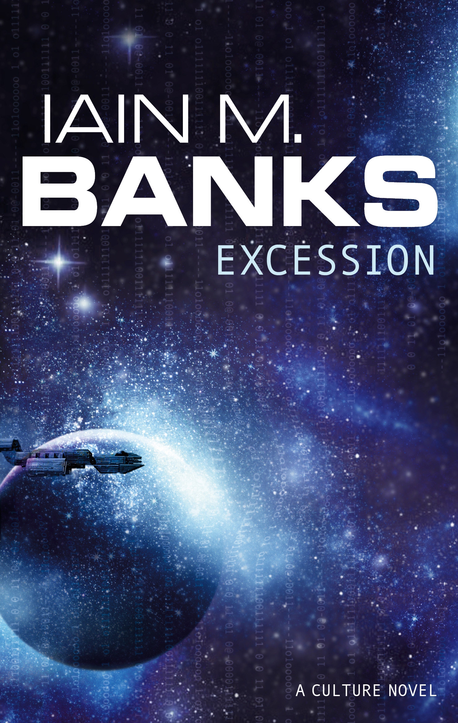 Excession: book cover